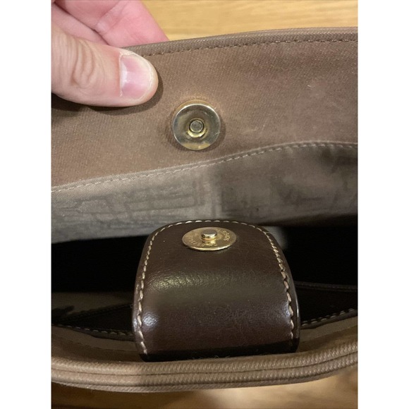 DVF Diane Von Furstenberg Brown Suede laptop bag - Picture 10 of 16